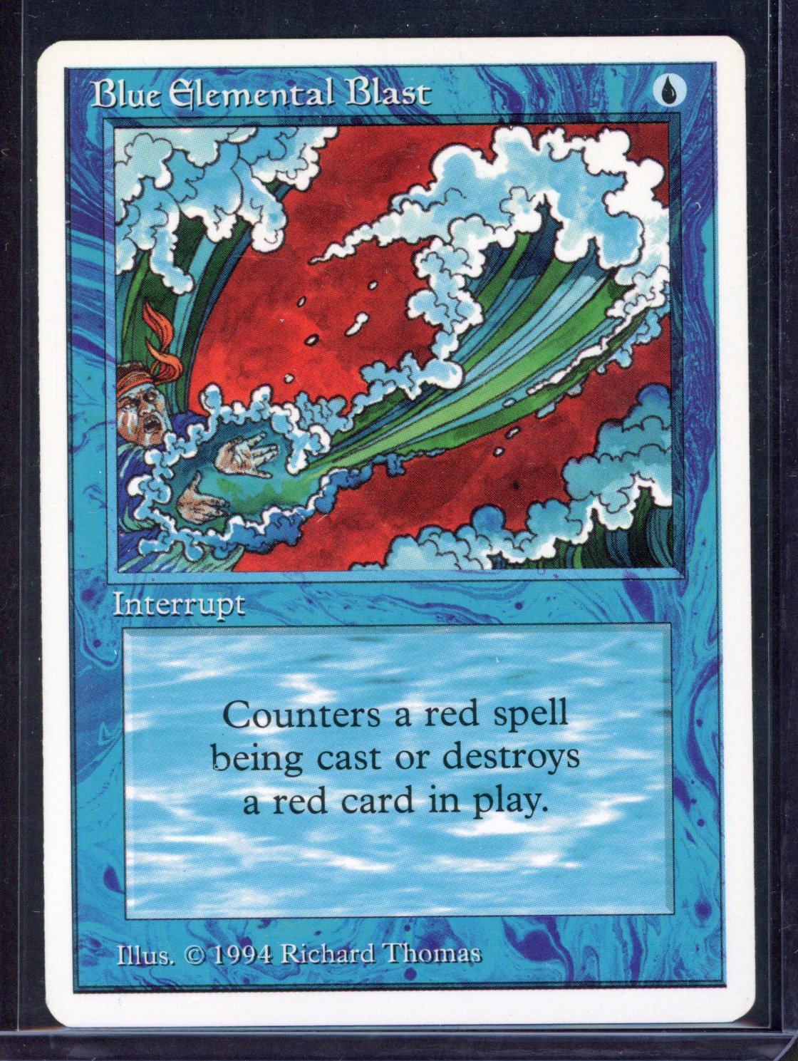 Magic The Gathering - Summer Magic Blue Elemental Blast - Very Light Play