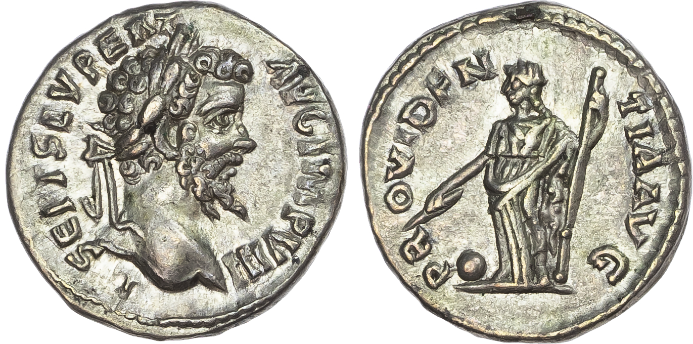 Septimius Severus (AD 193-211) AR Denarius, Rome, AD 196-197, 3.41g. 