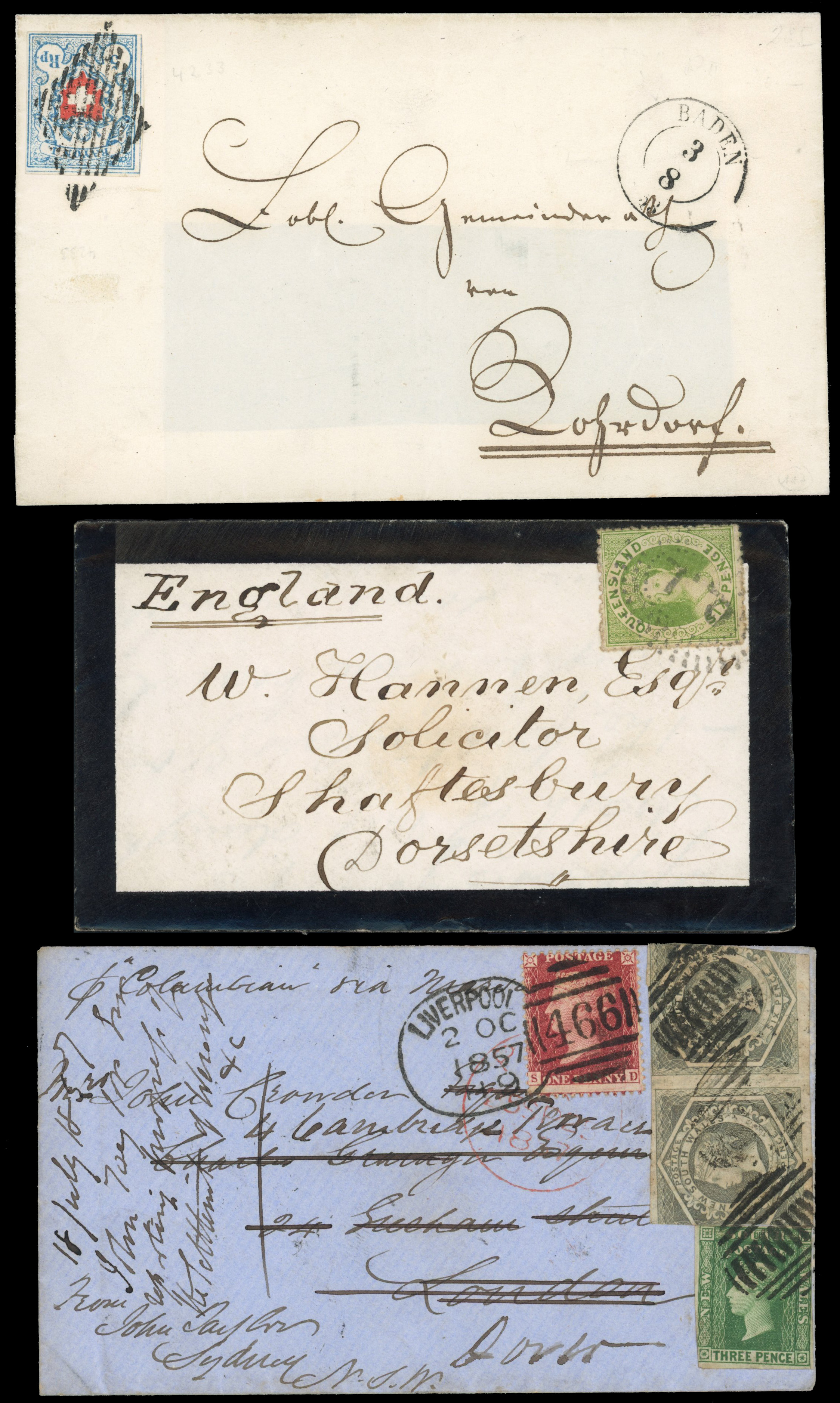 Postal History Eclectic accumulation of mainly classic postal history