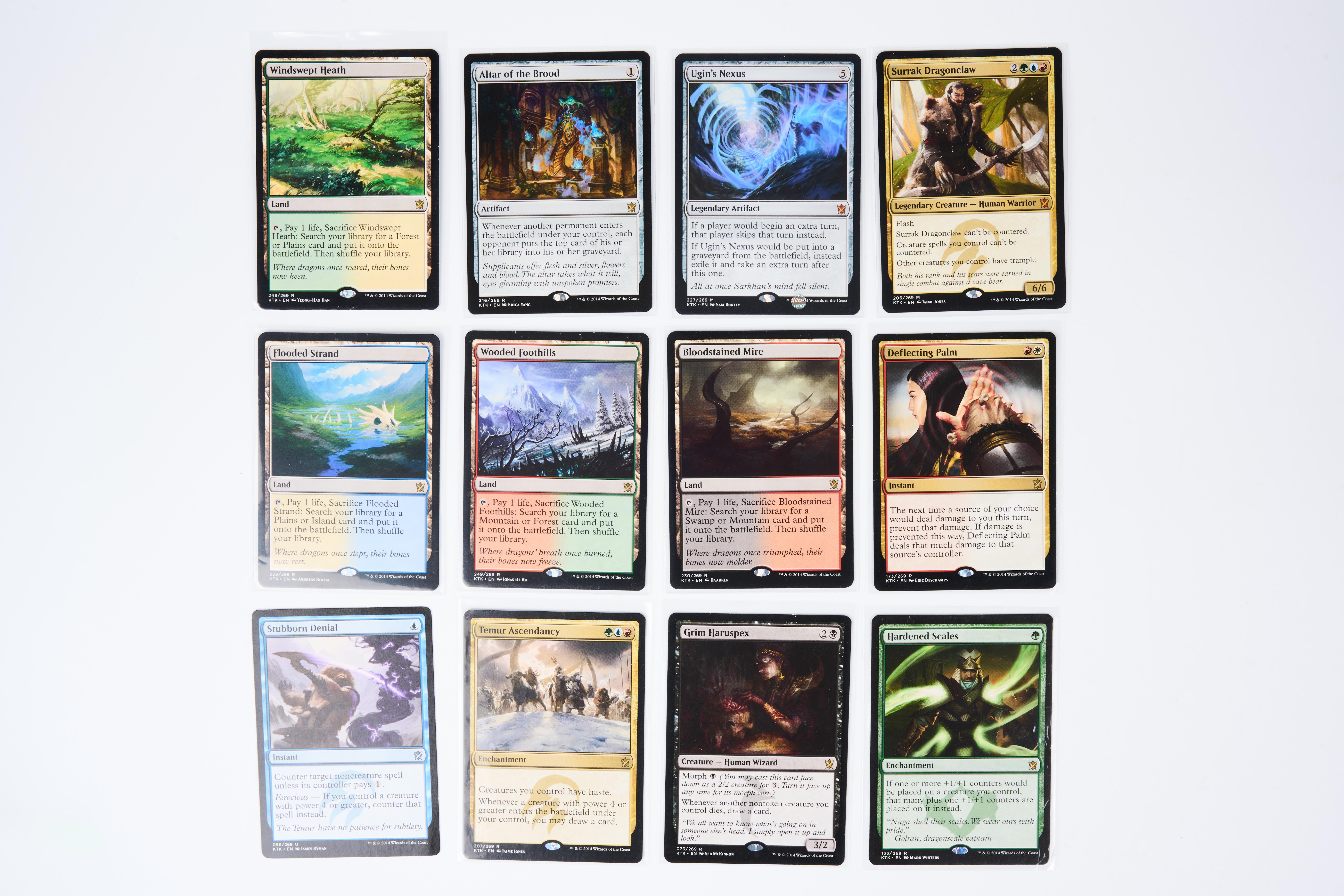 Khans of Tarkir Partially Completed Set