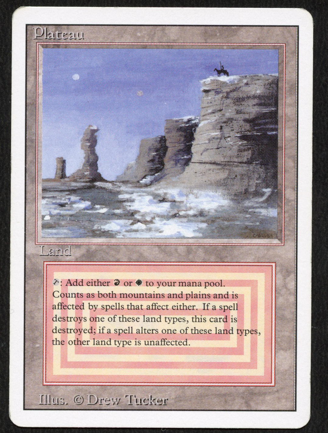 Plateau - Revised - Moderate Play Condition