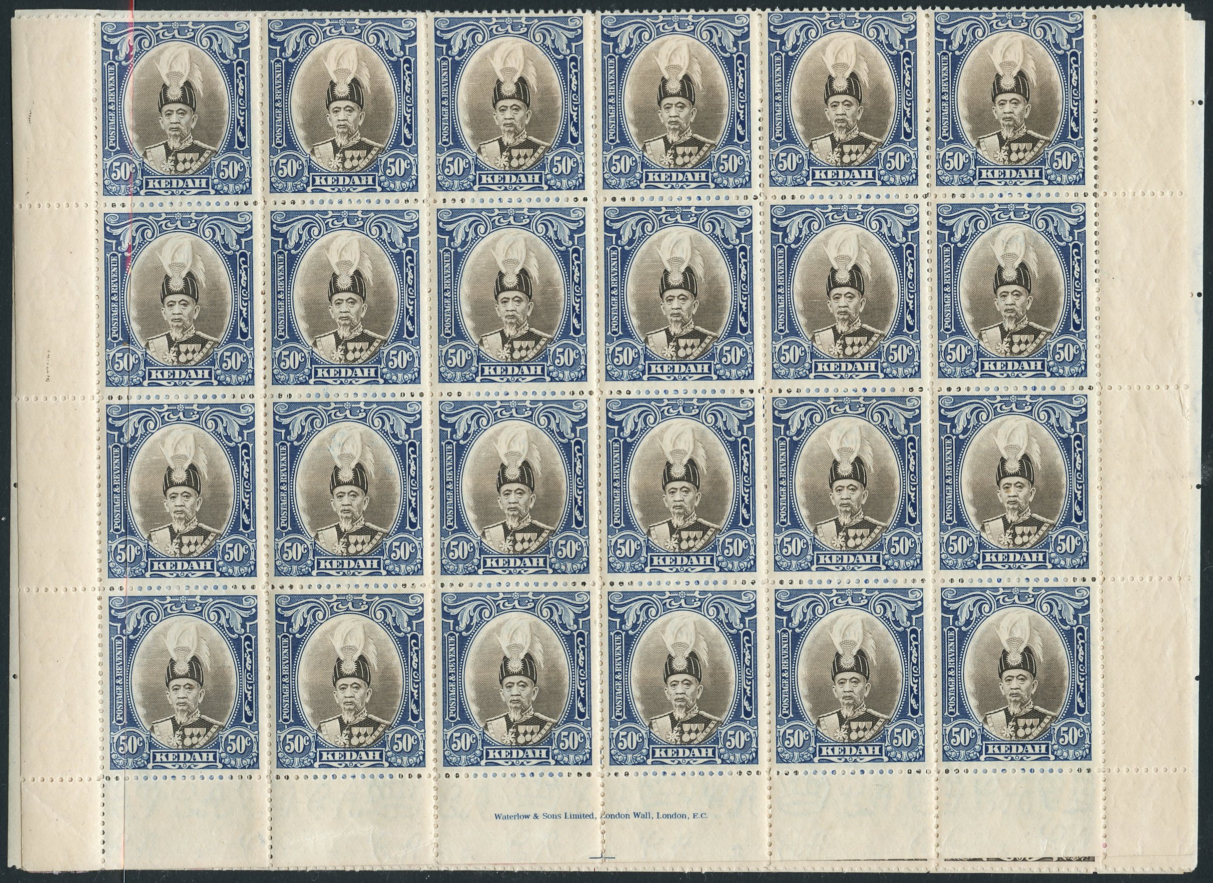 Kedah SG 60, 62-5 blocks...