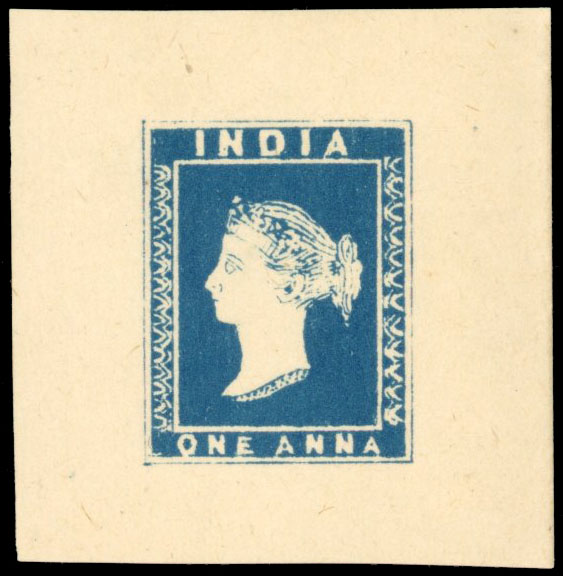 † India 1890 ‘Thuillier’ essay, 1a deep blue