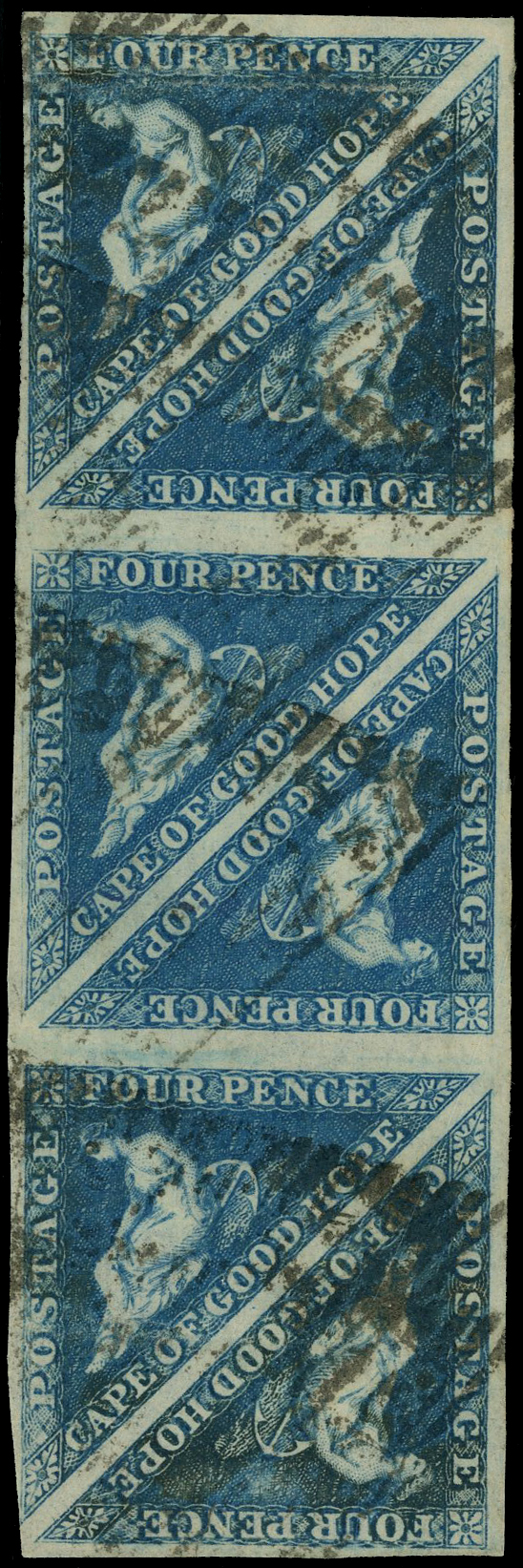 SG 4 used block of six
