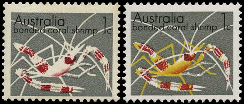 1973-79 1ct 'Banded Coral Shrimp' showing...