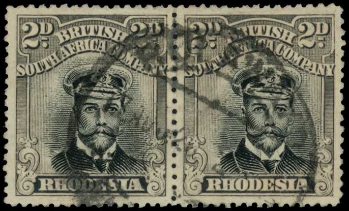 1918-21 2d Head Die IIIB, perf 15, toned...