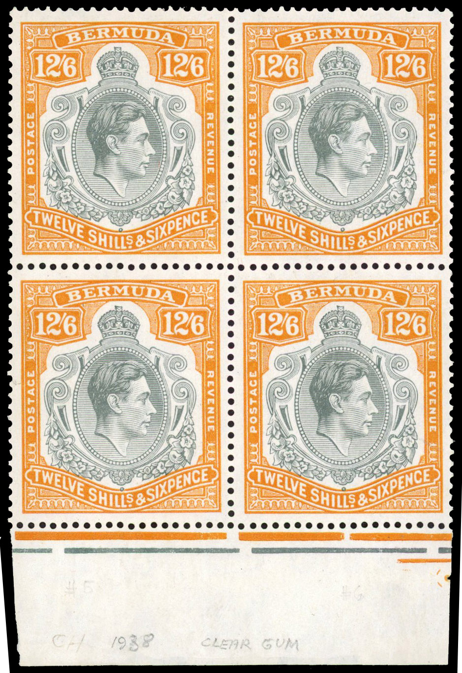 Bermuda SG 120 block mint