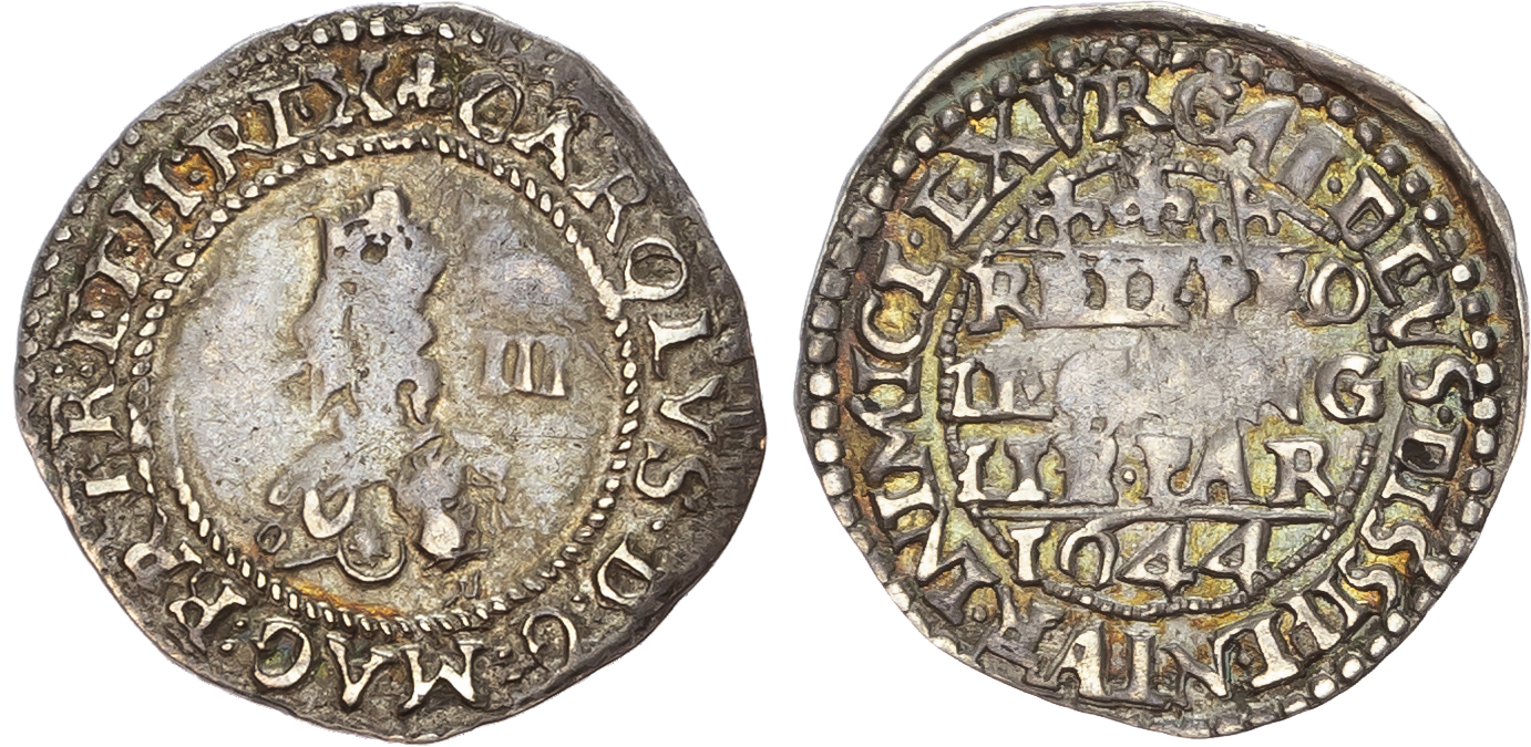 Charles I (1625-1649), Threepence, 1644
