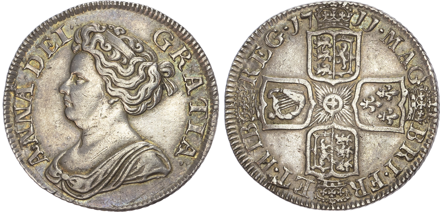 Anne (1702-1714), Shilling, 1711