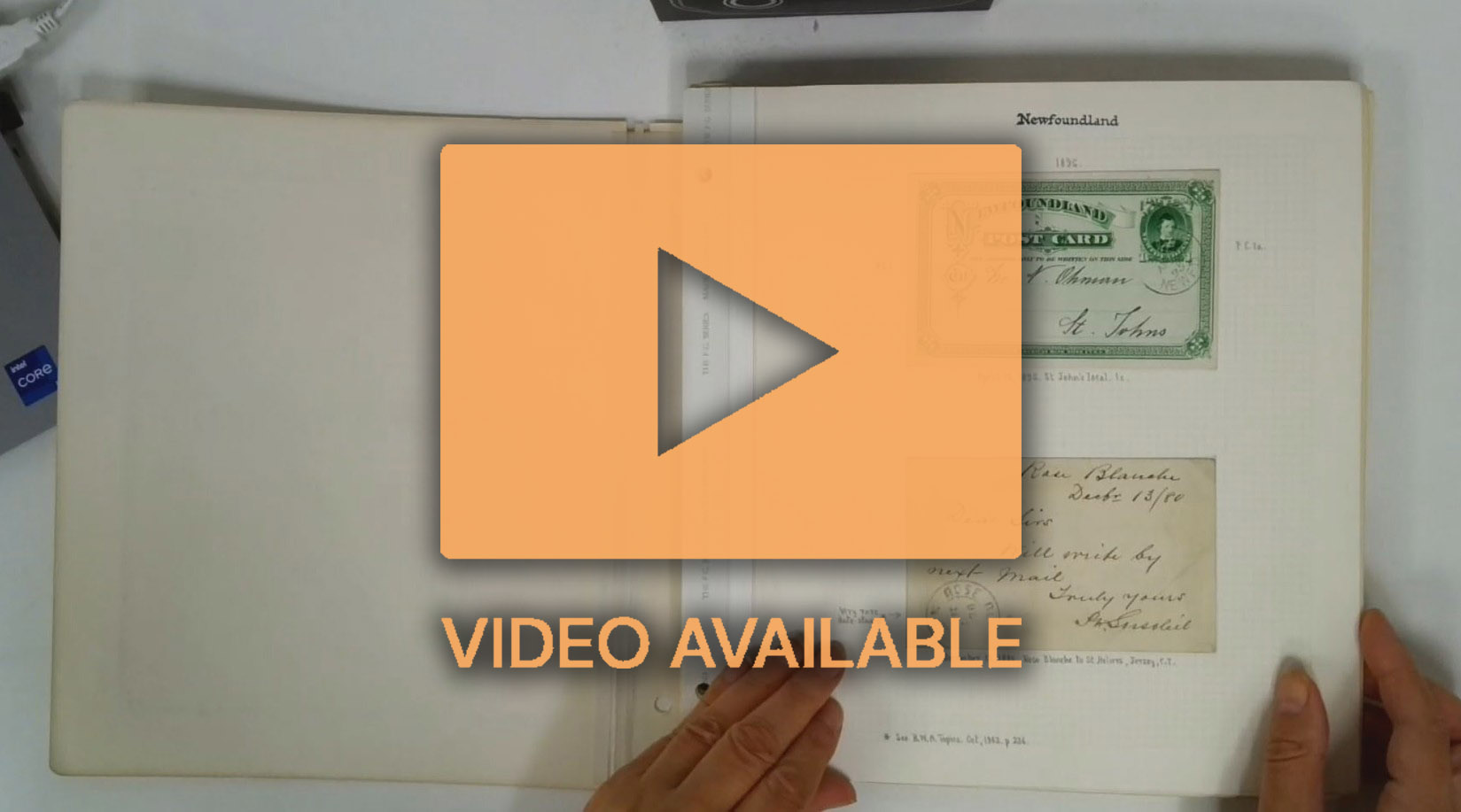 Newfoundland used postal stationery collection