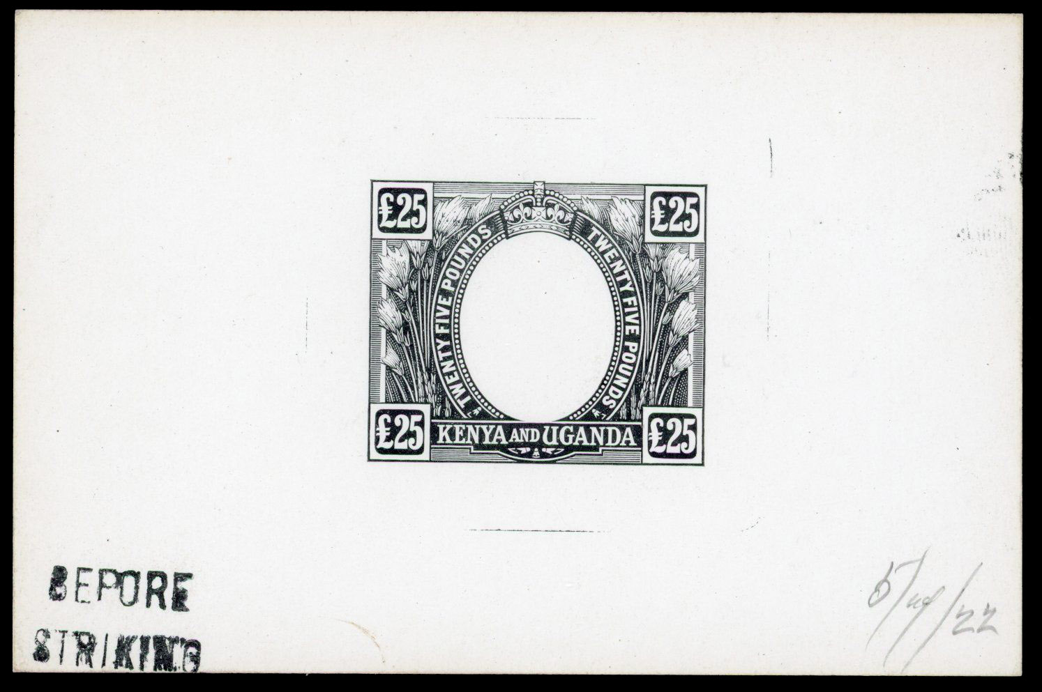 KUT SG 102 die proof 