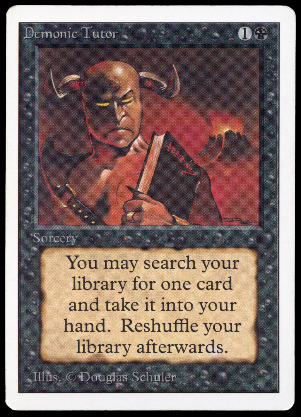 Unlimited Demonic Tutor - (EX)