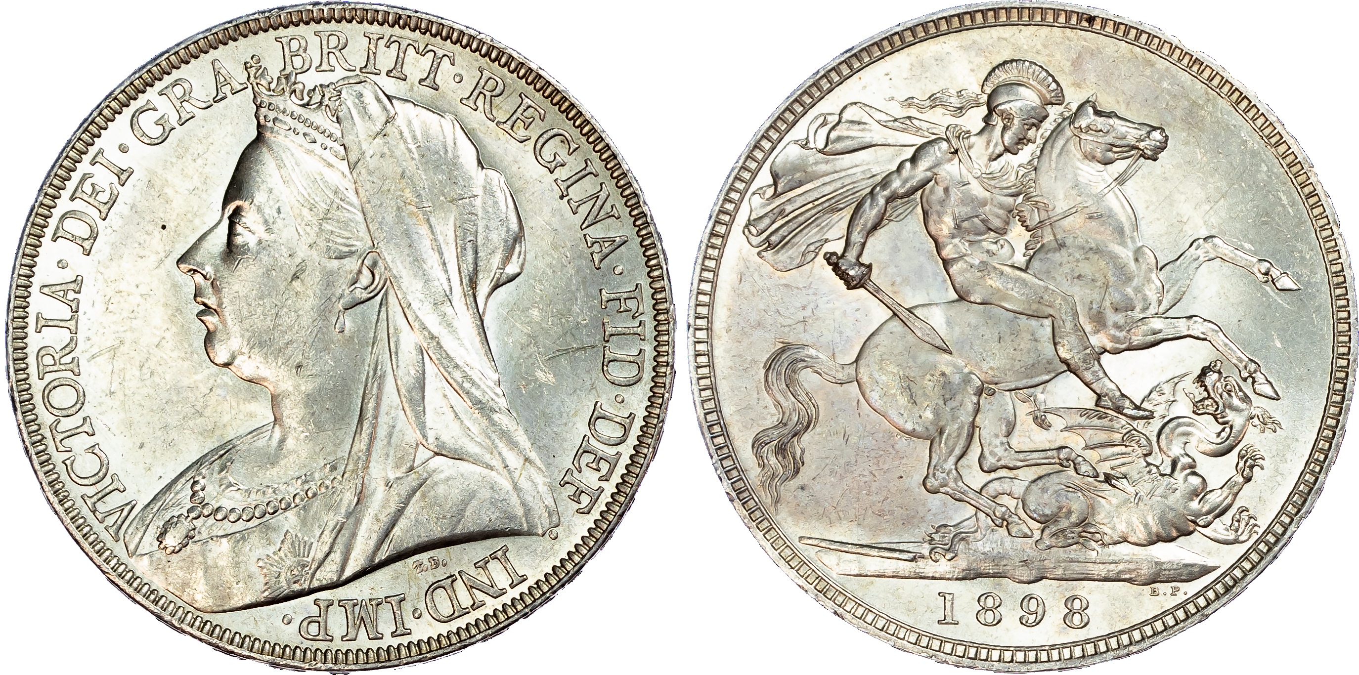 Victoria (1837-1901), Crown, 1898