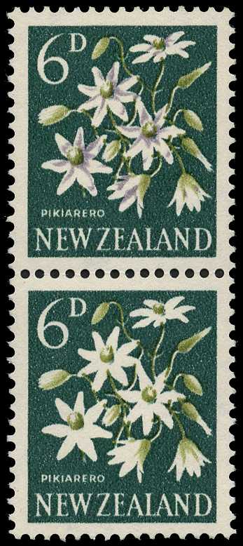 1960 6d Pikiarero unmounted o.g. vertical...