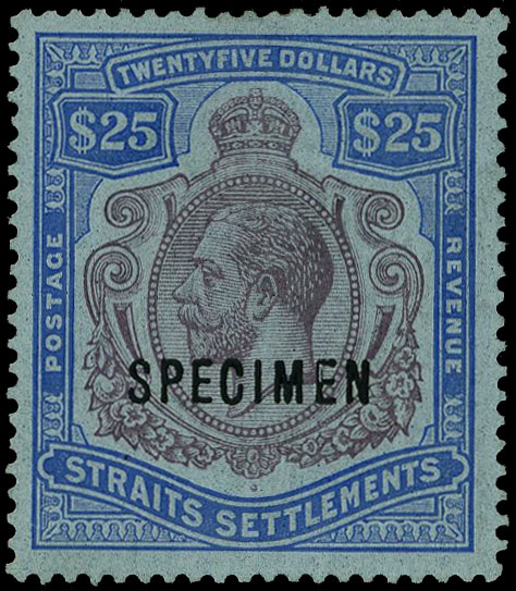 Malaya Straits SG 240bs Specimen