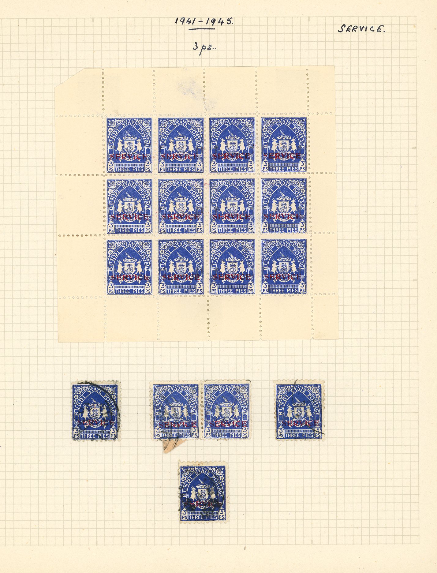 I.F.S Bundi Arms Service mint and used balance