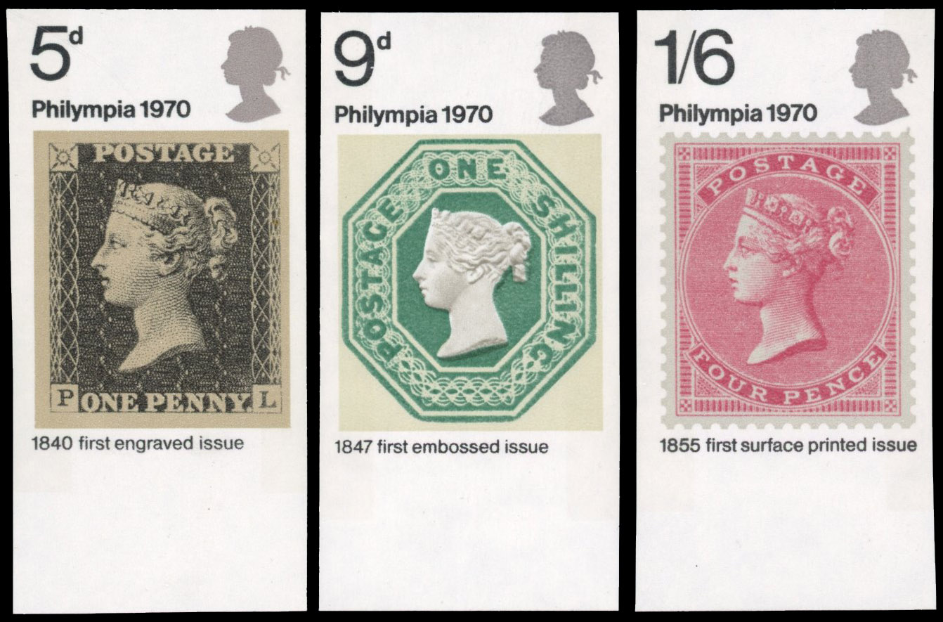 GB 1970 Philympia imprimatur set
