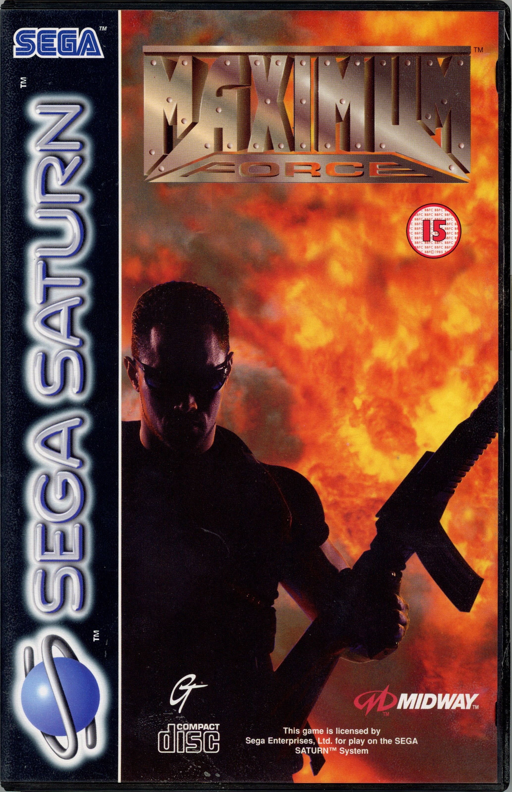 Sega - Maximum Force - Sega Saturn - New/Unused