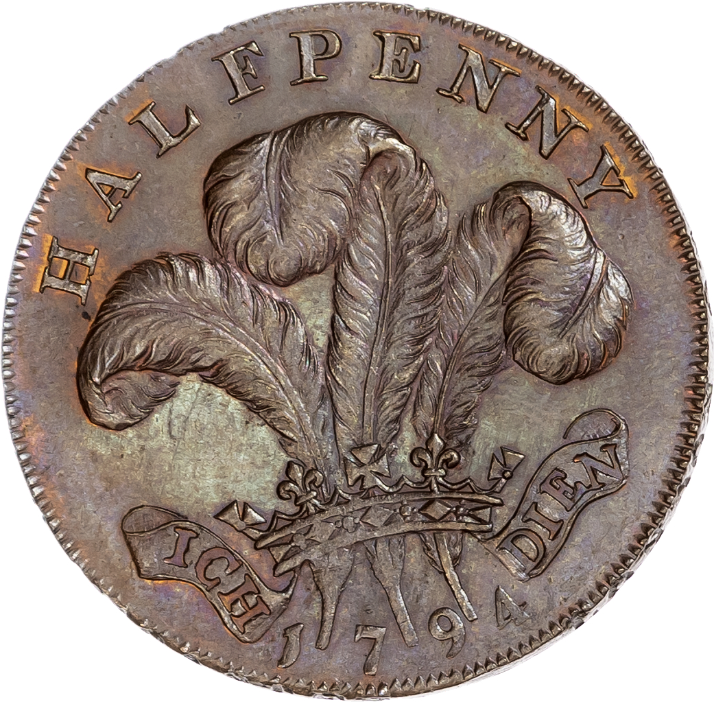 London National Series, Prince of Wales Halfpenny 1795