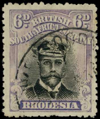 1917-20 6d Head Die IIIA, perf 14. Used...