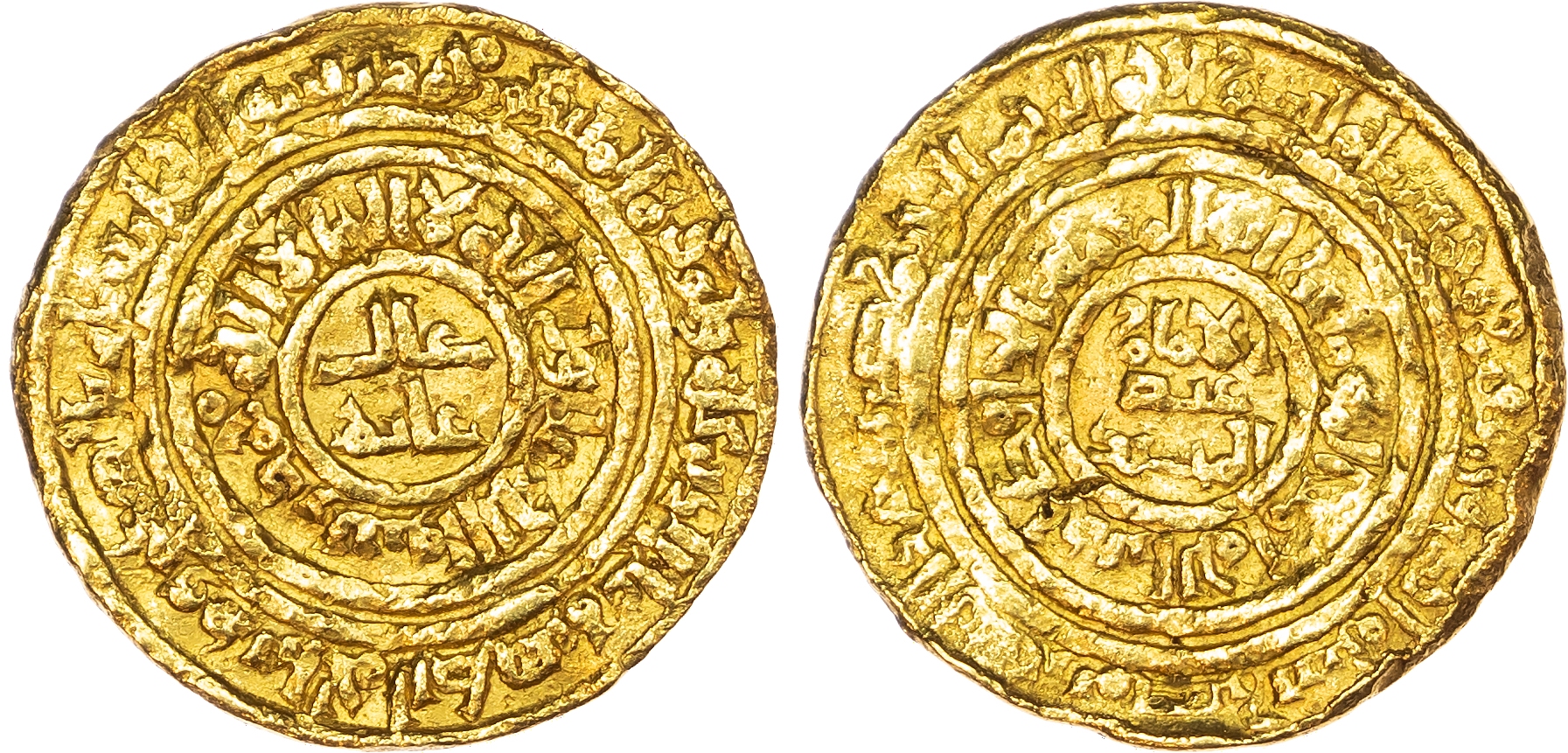 Fatimid, al‑Hafiz (AH 526‑544 / 1131‑1149 AD), gold Dinar, AH 541 / 1146/7 AD, Misr