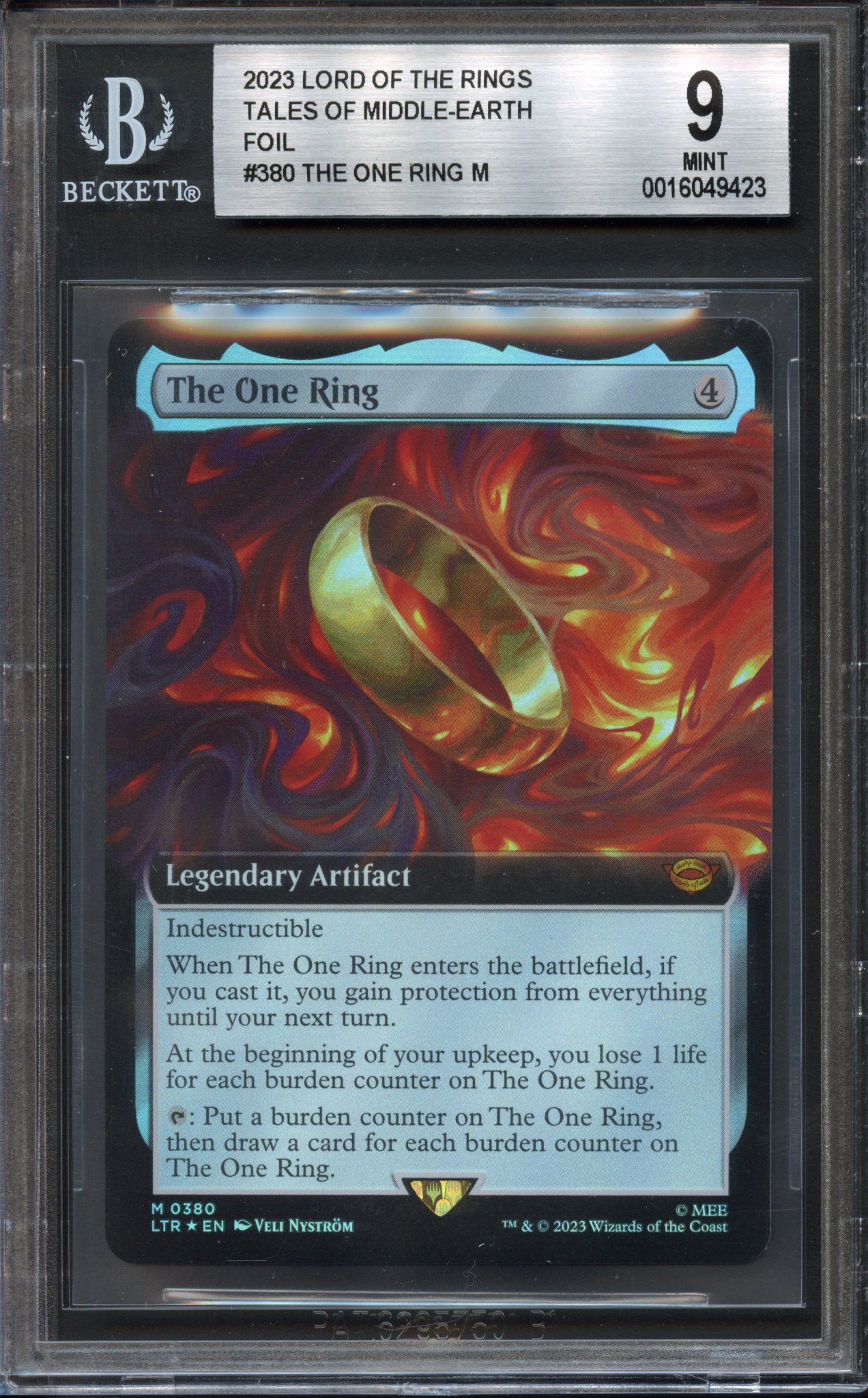 BGS 9 The One Ring (extended-art foil) - Tales of Middle-Earth