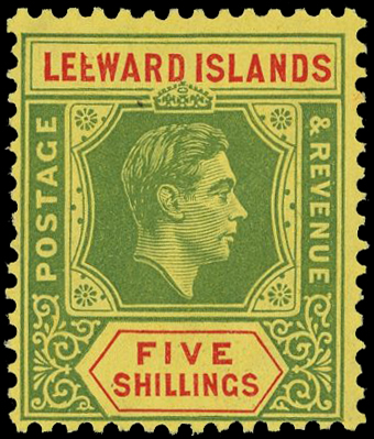 Leeward Islands SG 112a mint
