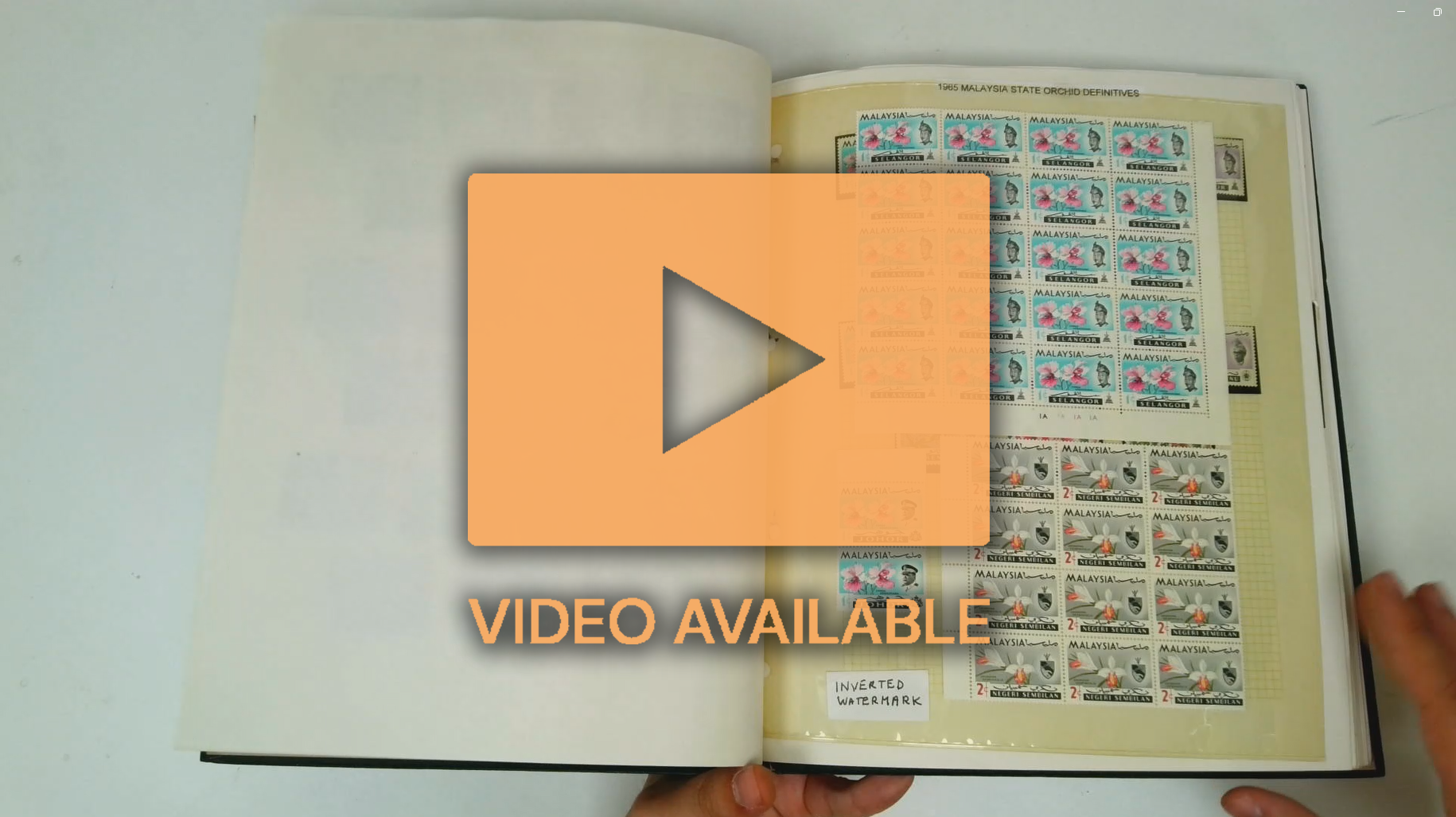 Malaya 1965-2005 definitives collection mint