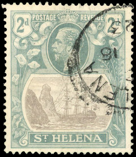 St Helena SG 100d used