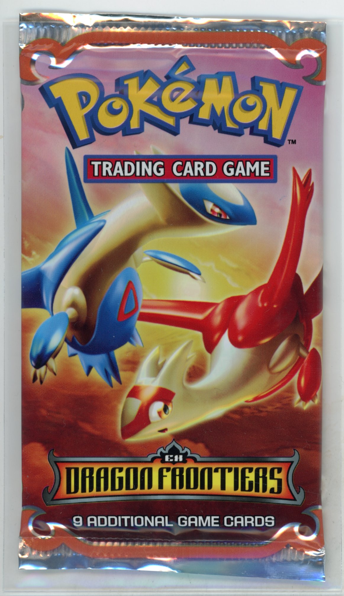 EX Dragon Frontiers Sealed Booster Pack (Latios/Latias, Super Heavy 17.81g)