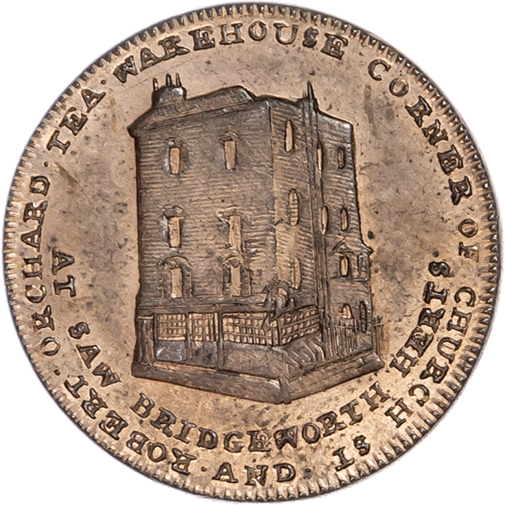 London - Soho, Robert Orchard Farthing undated