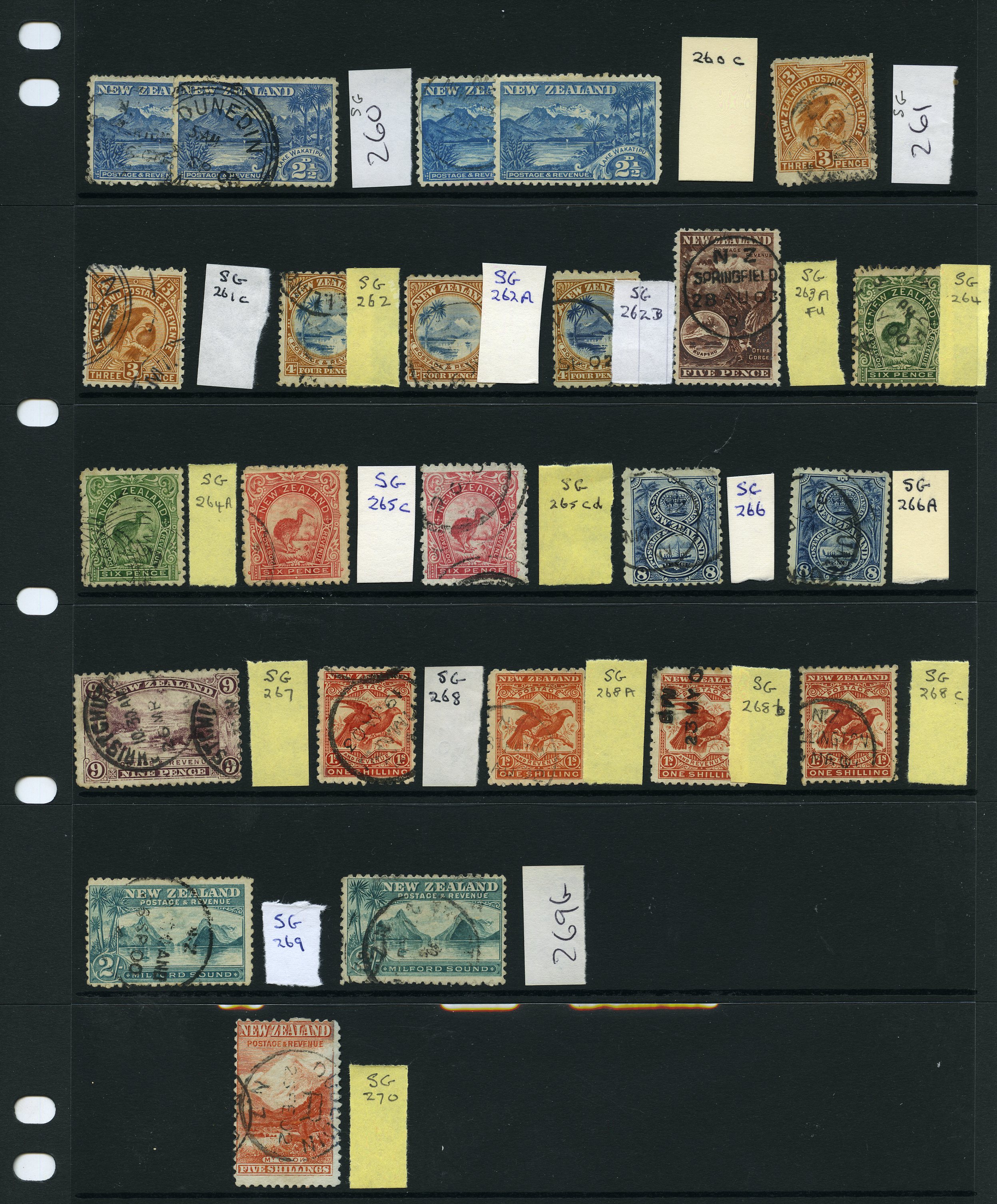 1899-1903 Pictorials no watermark, perf 11...
