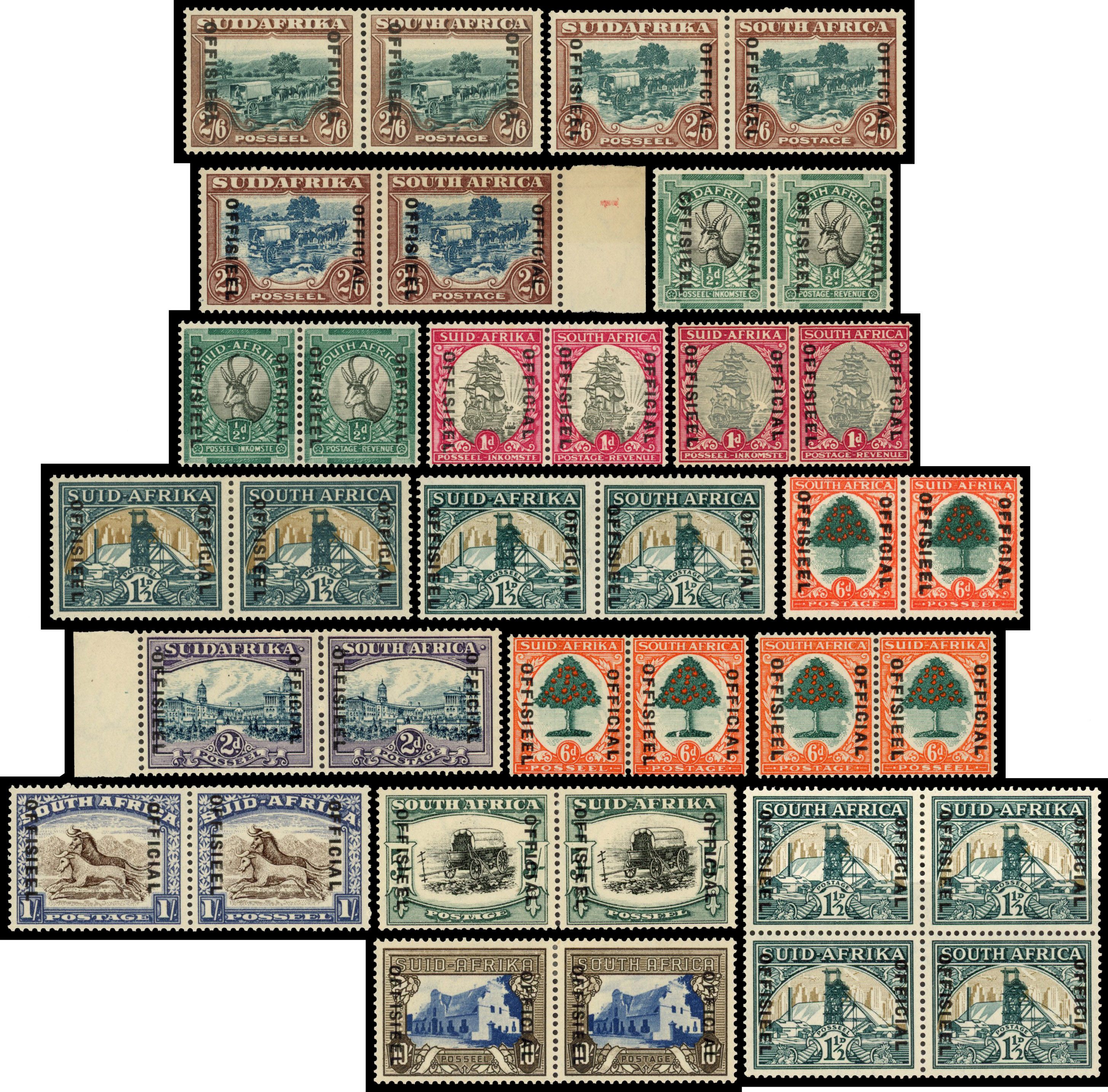 South Africa official selection