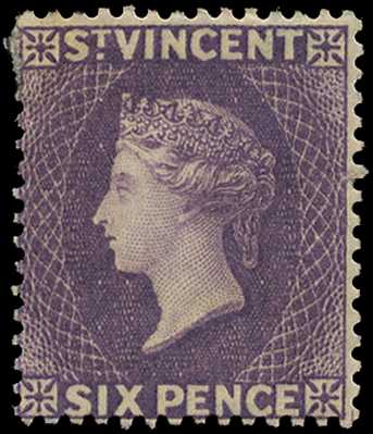 1888 6d violet large part o.g. with fine...