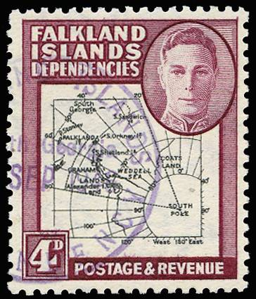 Falkland Islands Deps SGG5c used