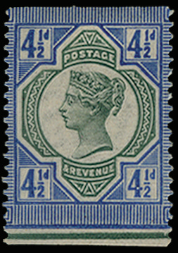 GB 1892 (ESSAY) SG206var