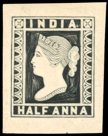 India 1916 (September) ½a black essay