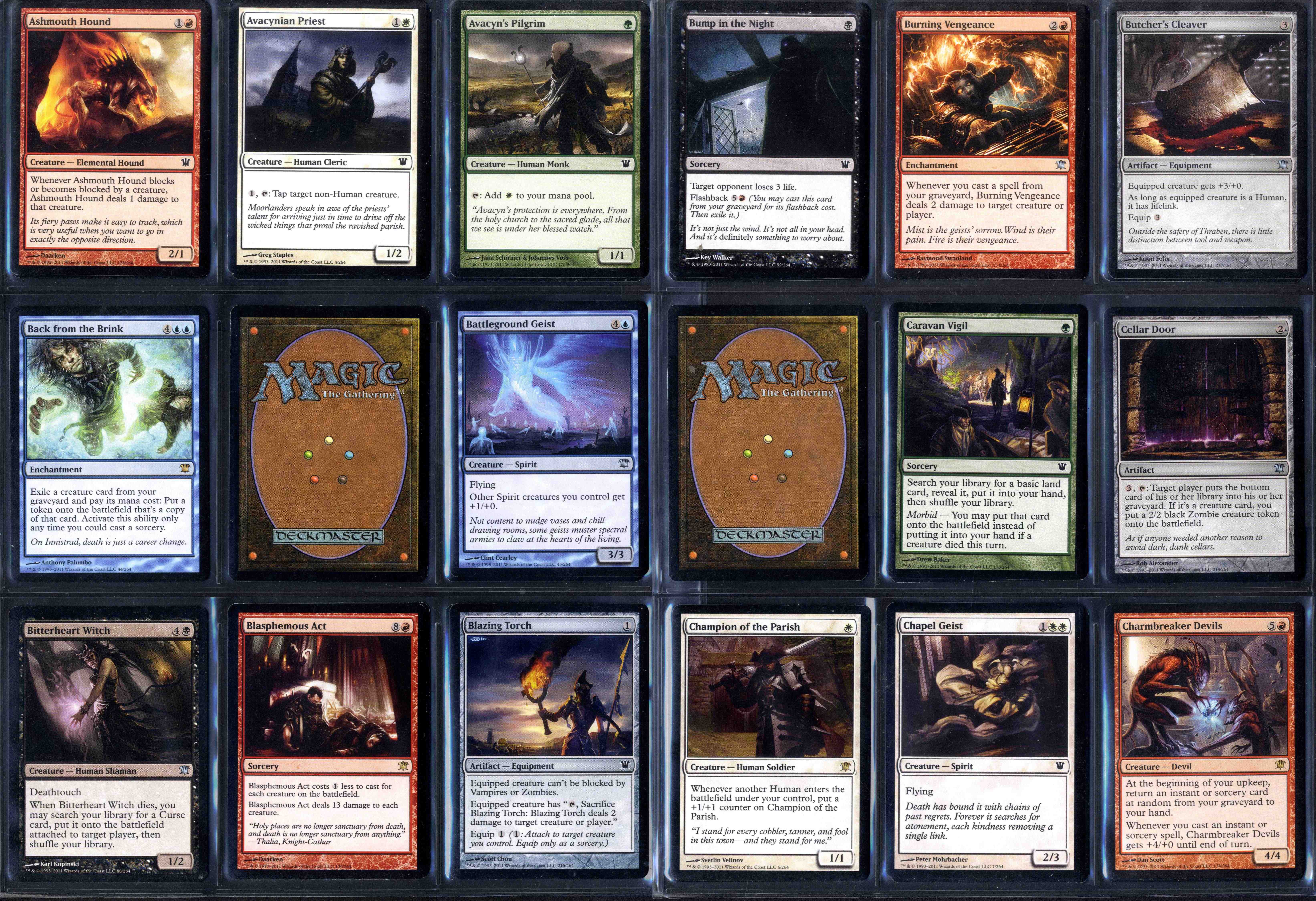 Innistrad / Dark Ascension / Avacyn Restored Collection 