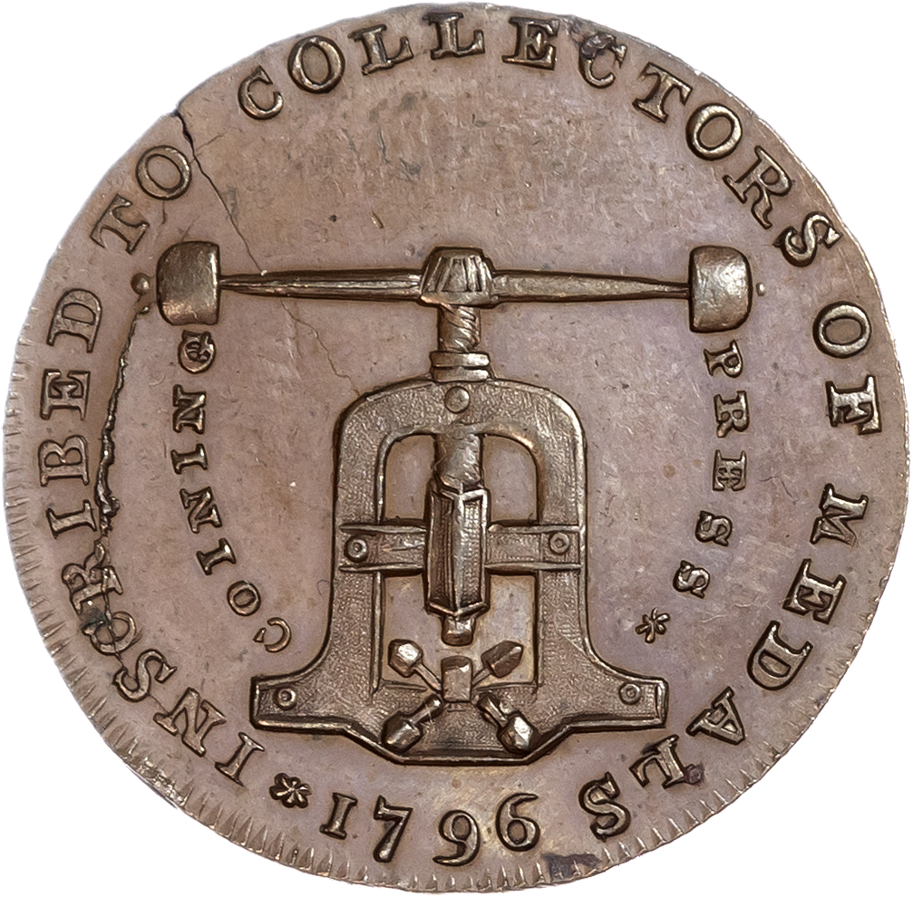 London - Holborn, Thomas Spence Halfpenny 1796