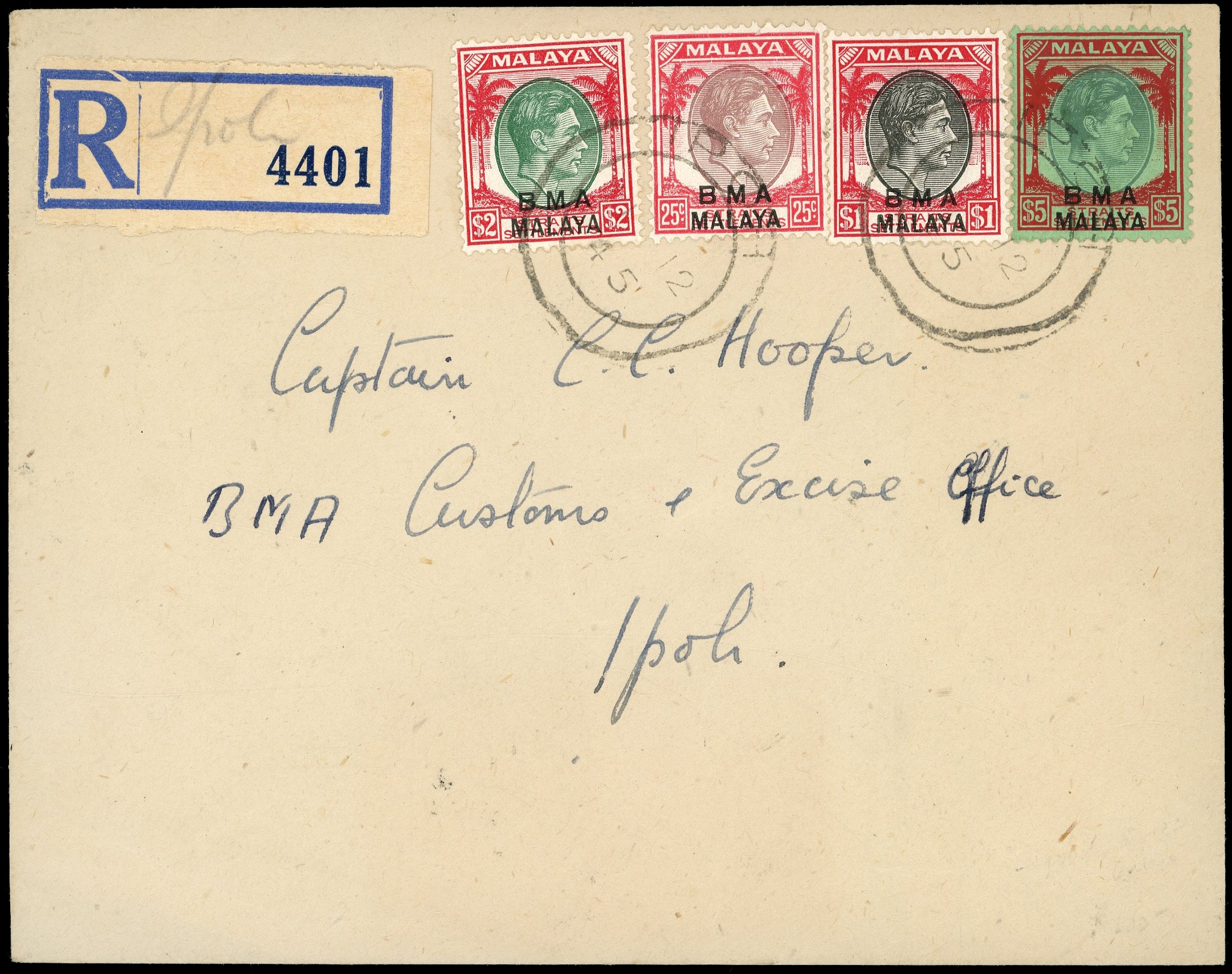 Malaya BMA SG 17 cover