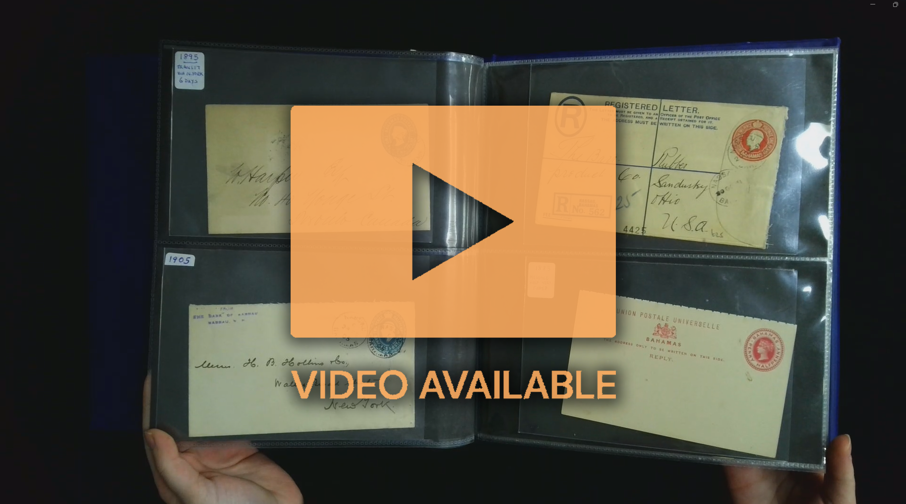 Bahamas Postal History collection