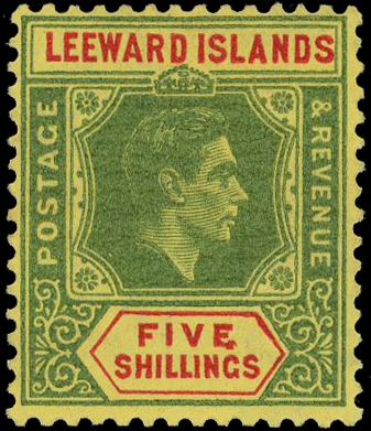 Leeward Islands SG 112bb mint