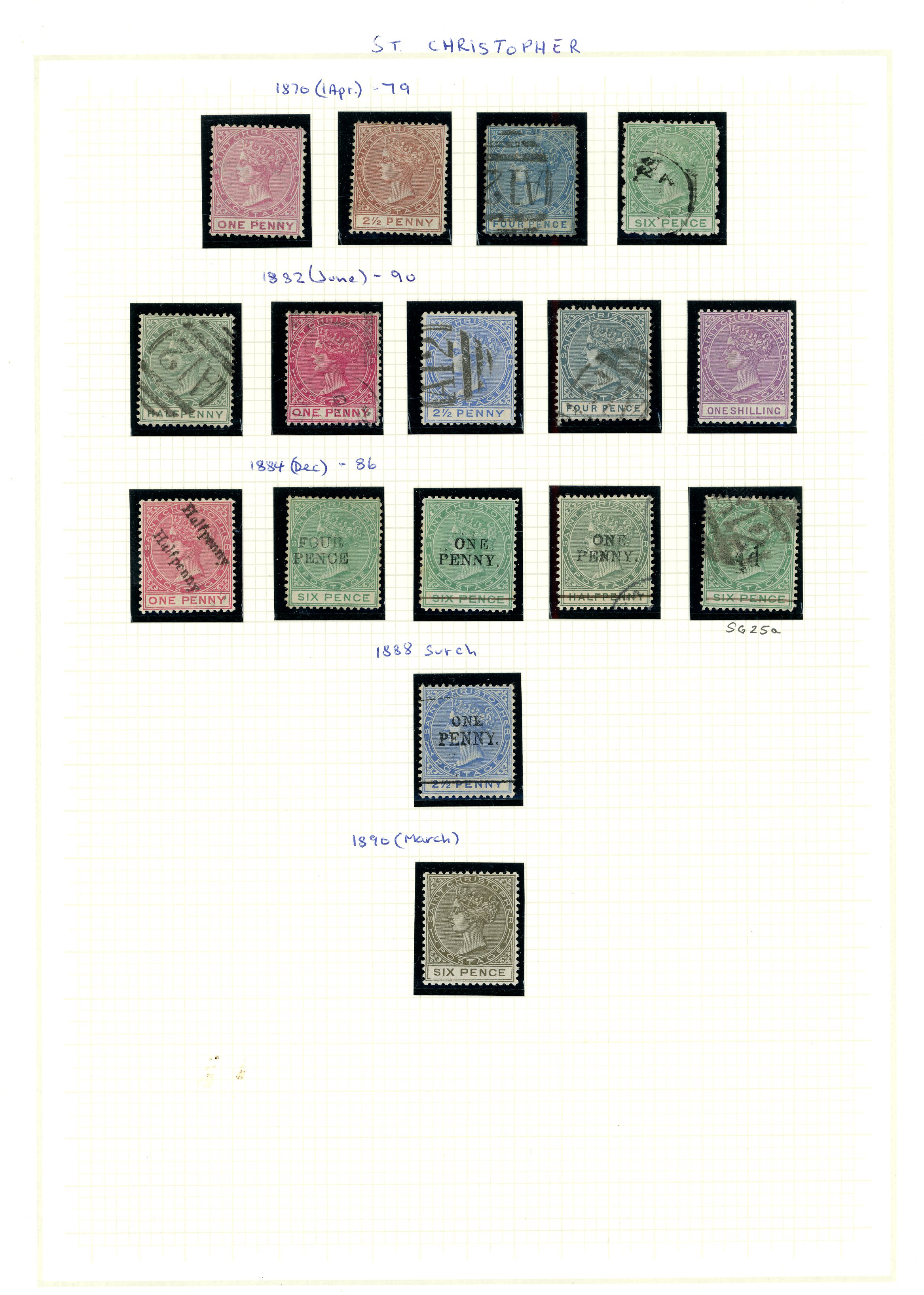 1877-1968 mixed mint and used collection...