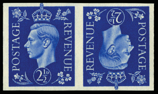GB 1937 SG 466 imprimatur pair