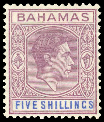 Bahamas SG 156a mint