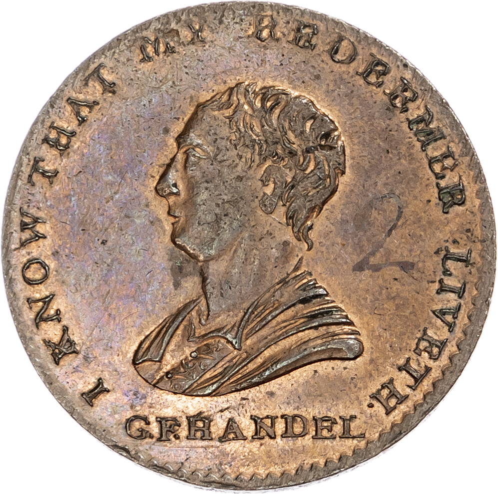 London, Social Series, Benevolent Choral Fund Halfpenny 1791