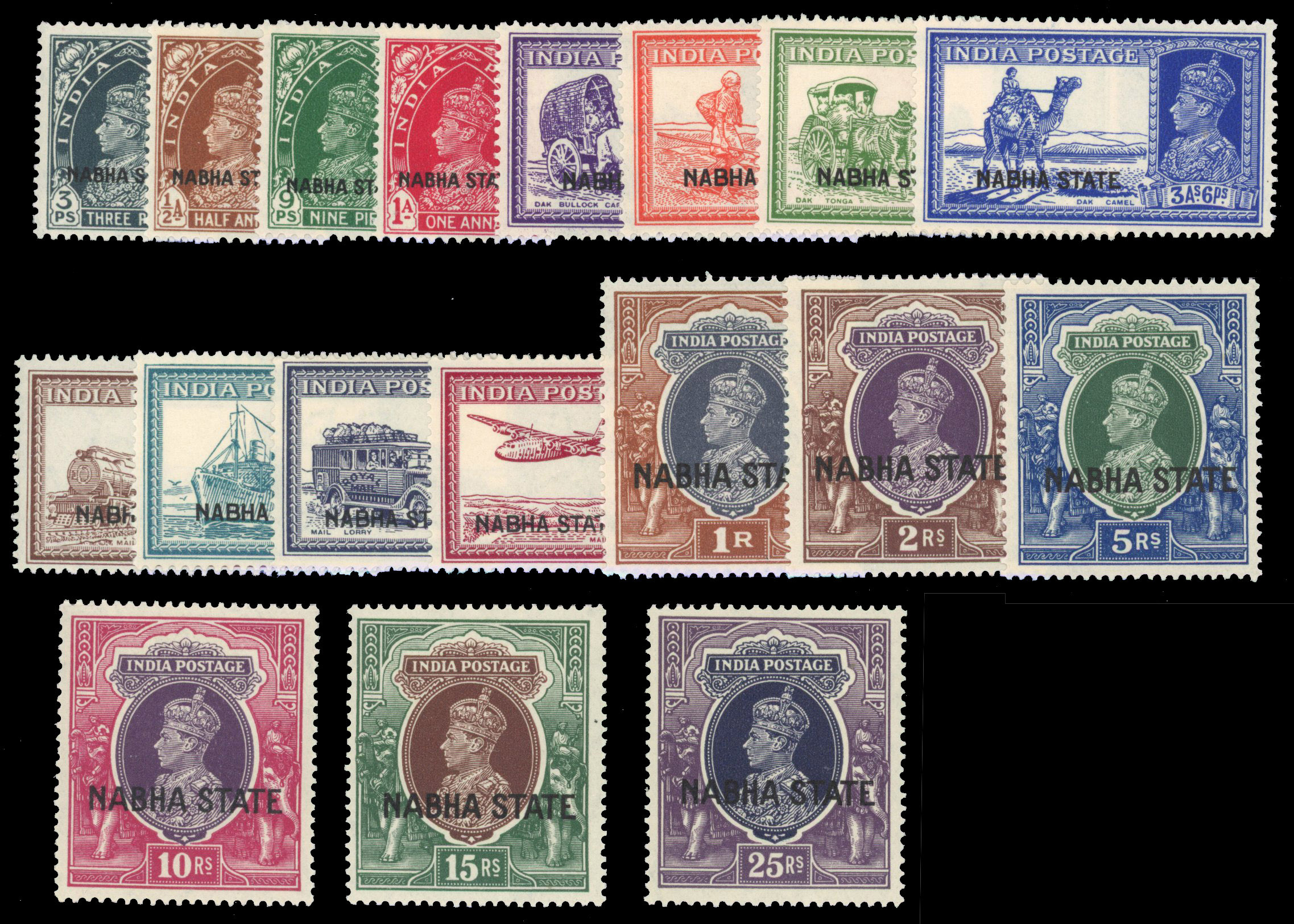 ICS Nabha SG 77-94 mint