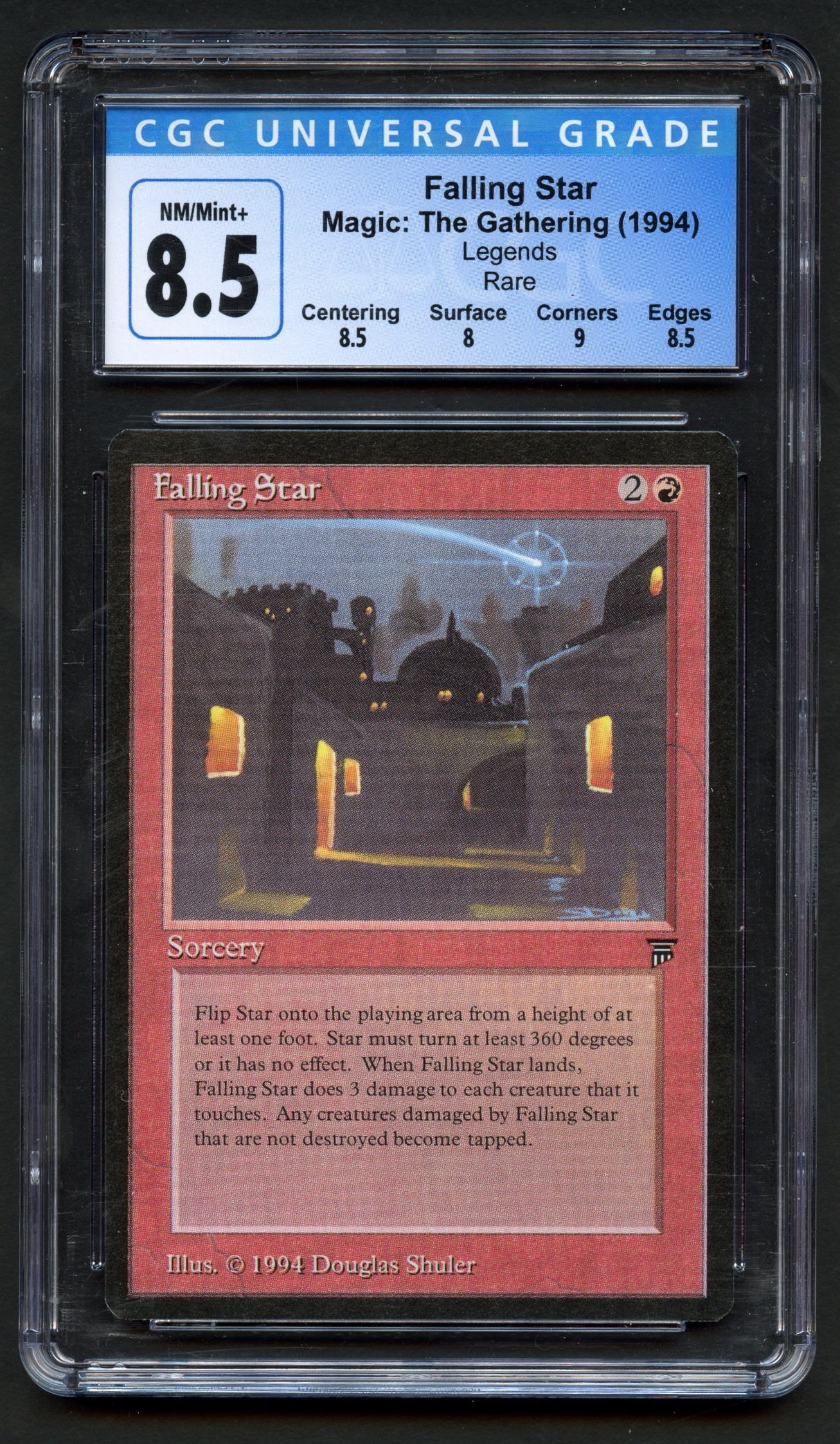 CGC 8.5 Falling Star - Legends - 1994