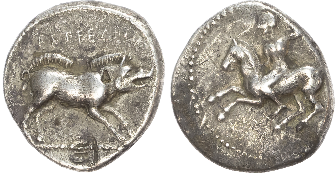 Pamphylia, Aspendos (c. 420-360 BC) AR Drachm, 5.24g. 