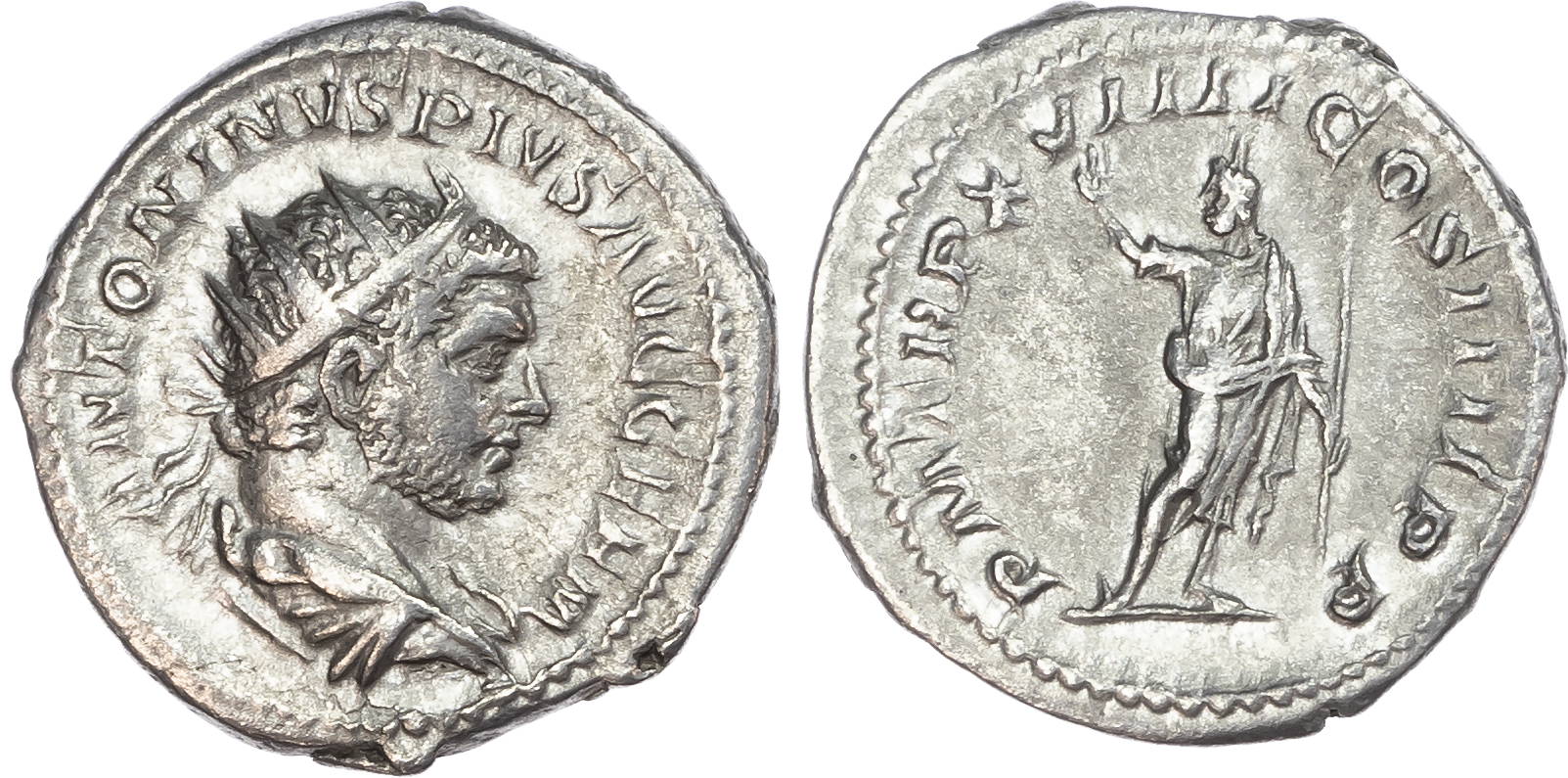 Caracalla (AD 198-217) AR Antoninianus, Rome, AD 216, 5.18g. 